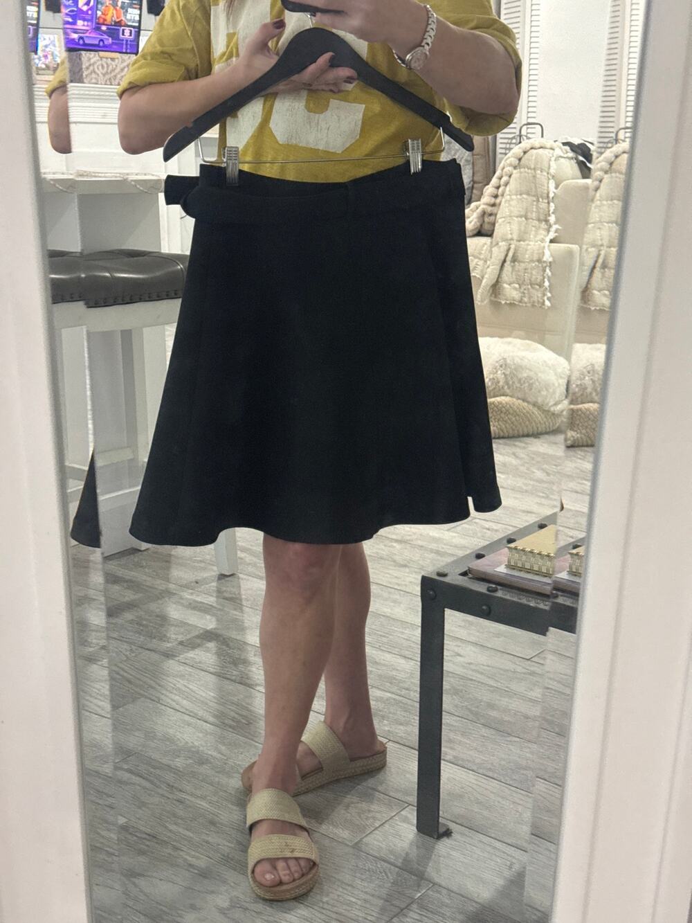 Zara ALine Skirt with Belt